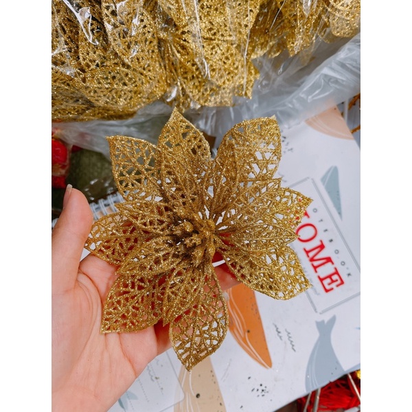 Hoa kép ,hoa nhũ sỉ hoa trạng nguyên làm giỏ quà tết, trang trí noel