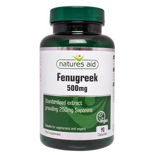 Cỏ cà ri Fenugreek Natures Aid 500mg