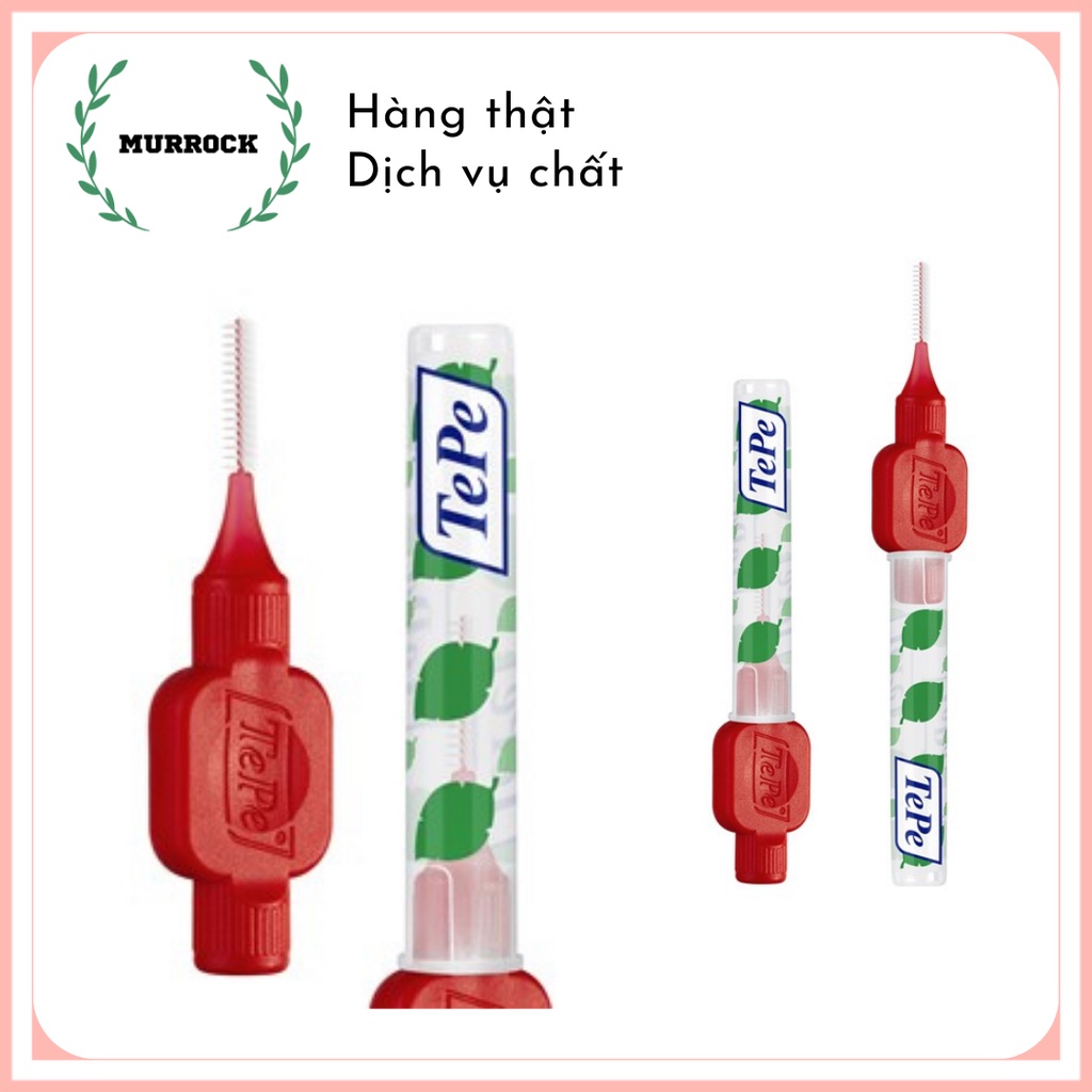 Cây Chải kẽ răng cơ bản Tepe Interdental Brush UK Anh Quốc 1 cây