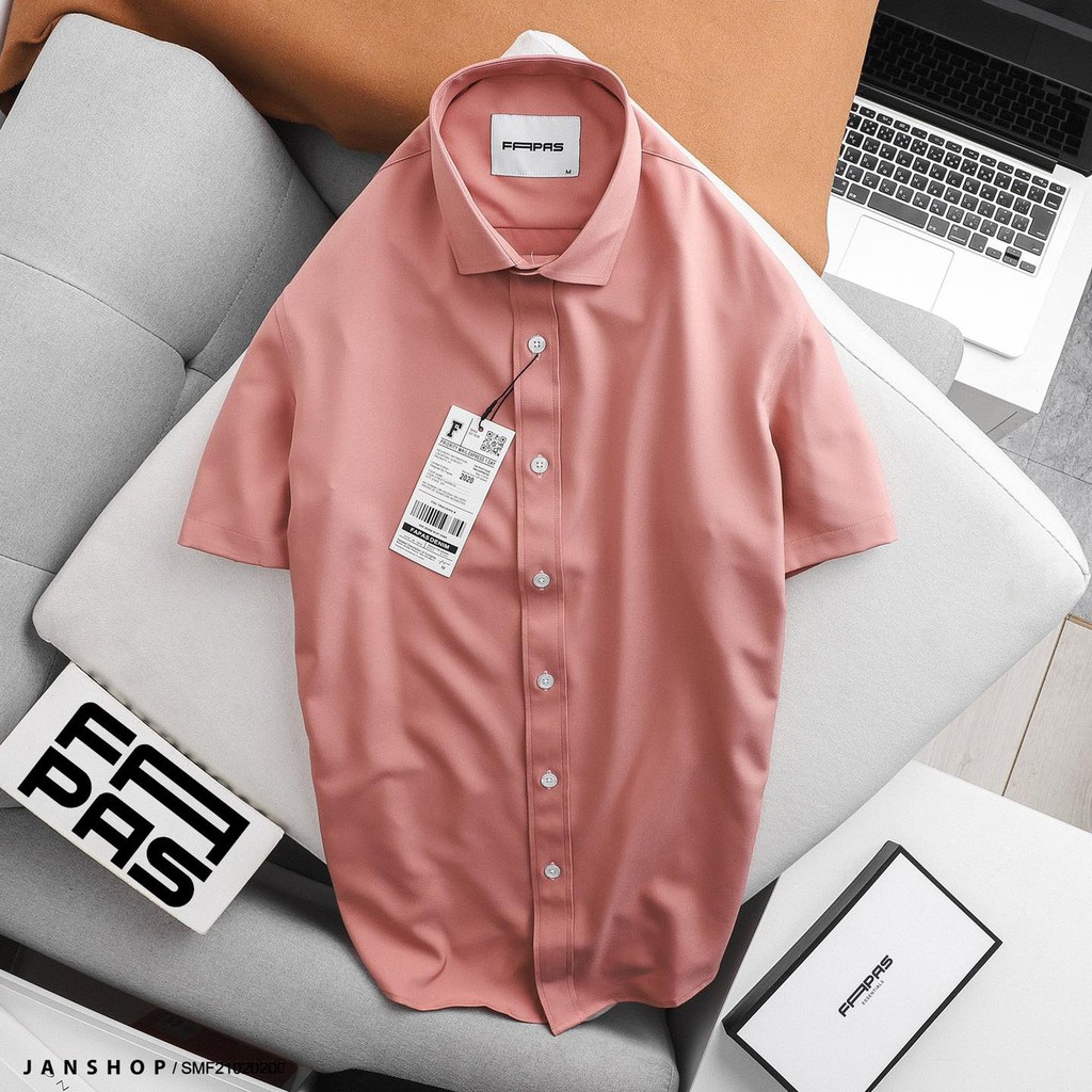 SƠ MI FAPAS REGULAR TRƠN TAY NGẮN | BigBuy360 - bigbuy360.vn