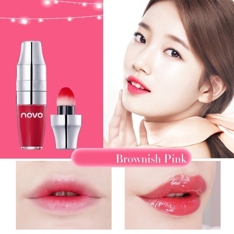 [Hàng mới về] Son NOVO dưỡng ẩm dạng lỏng có đầu đệm tiện dụng | BigBuy360 - bigbuy360.vn