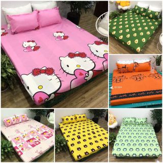 bộ chăn ga gối HAUSUKO cotton poly ( chat chọn  mẫu)