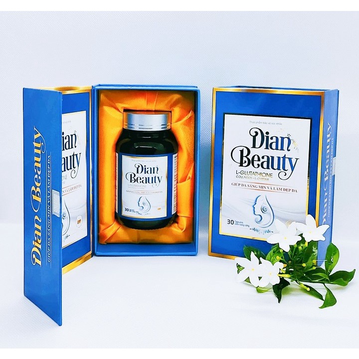 Viên Uống Trắng Da Dian Beauty, [Combo 2 Hộp], Trắng toàn thân, mờ nám, tặng kèm 3 phần quà. | Thế Giới Skin Care