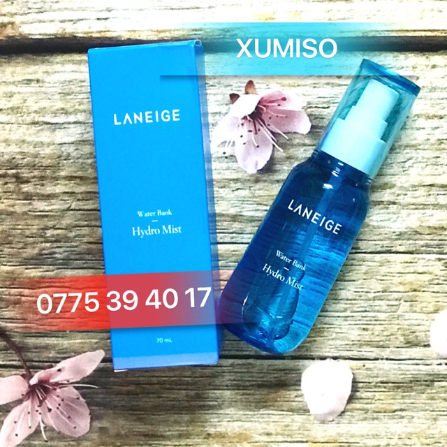 Xịt khoáng LANEIGE Water Bank Hydro Mít 150ml