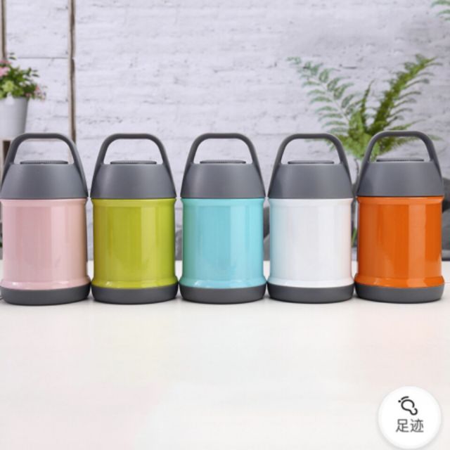 bình ủ cháo giữ nhiệt 450 ml loại lớn hộp trụ cao cấp