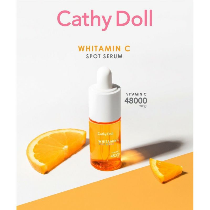 Tinh chất Serum Whitamin C Cam Cathy Doll Spot (Hàng nhập khẩu từ Thailand 🇹🇭🇹🇭🇹🇭)