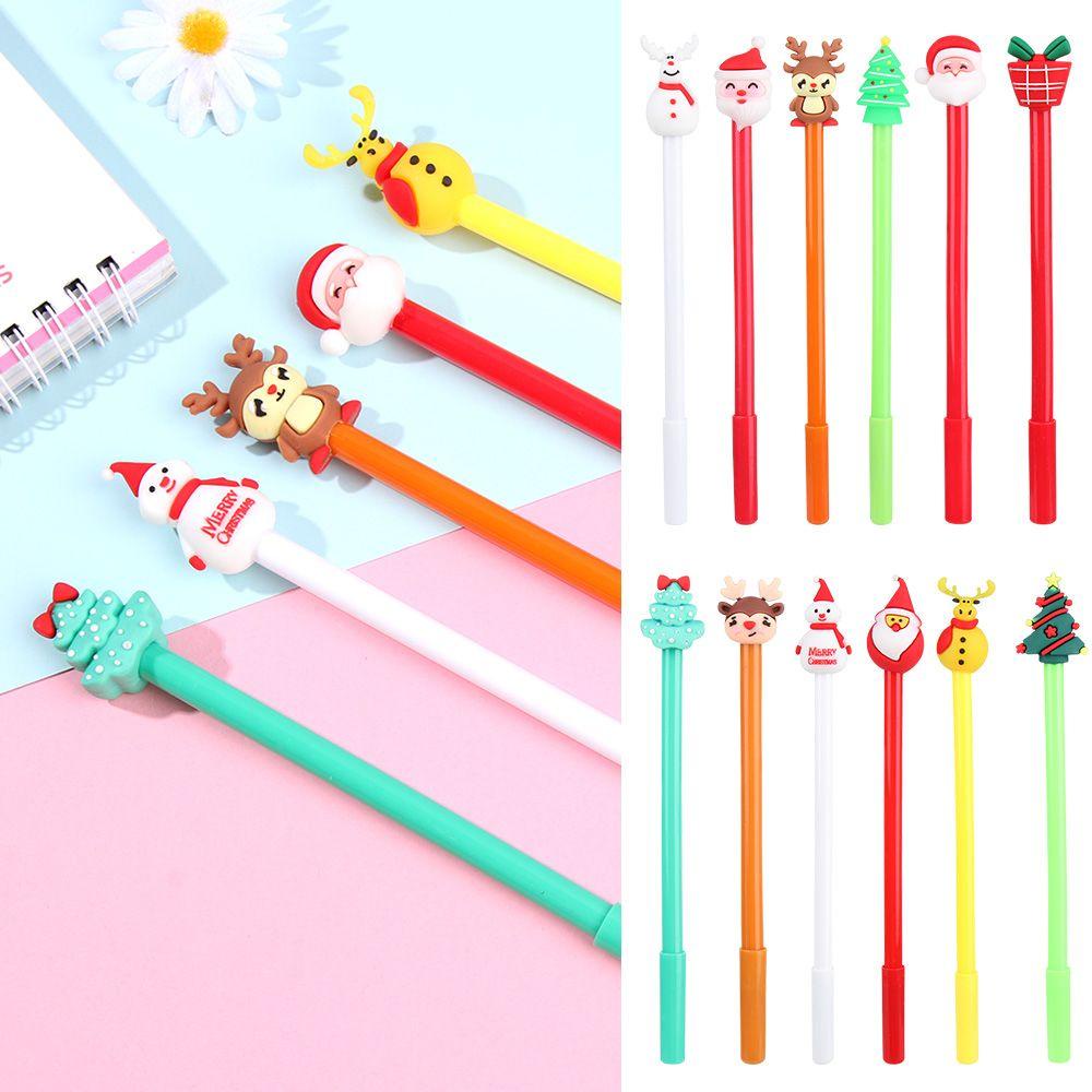 Bút Mực Đen Hình Ông Già Noel / Người Tuyết Sáng Tạo