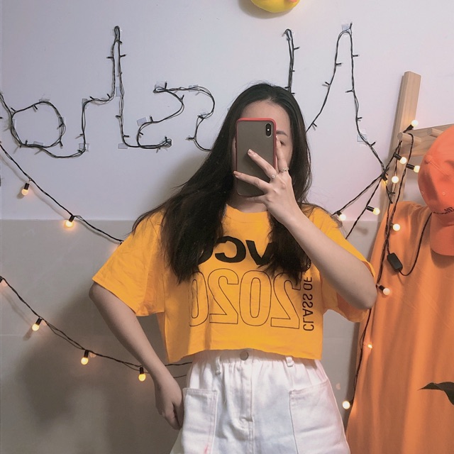 Áo croptop 2hand
