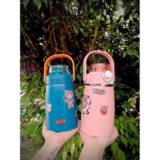 Bình đựng nước, Hộp đưng canh / Bình ủ cháo có quai cầm tiện lợi