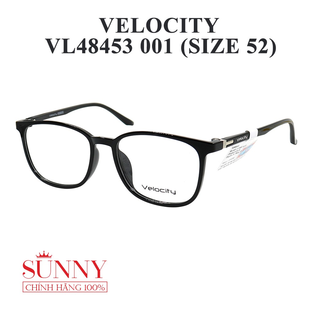 [Mã FASHIONMALLT4 giảm 15% tối đa 30K đơn 150k] VL48453 - Gọng kính Velocity chính hãng, bảo hành toàn quốc