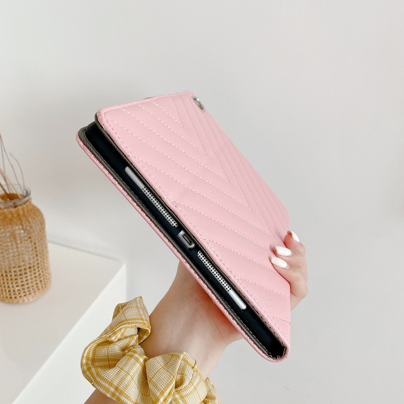 Ốp Máy Tính Bảng Da Gấp Gọn Có Khóa Giá Đỡ Cho iPad Air 5 4 3 2 1 Pro 11 10.5 9.7 Mini 6 5 10.2 9th 8th 7th