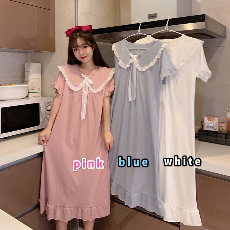 Đầm ngủ phong cách Nhật Bản xinh xắn cho nữ
