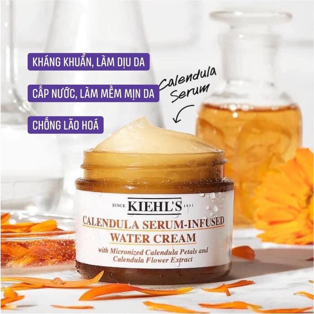 Kem dưỡng hoa cúc Kiehl's Calendula Serum-Infused Water Cream 50ml | Shopee  Việt Nam