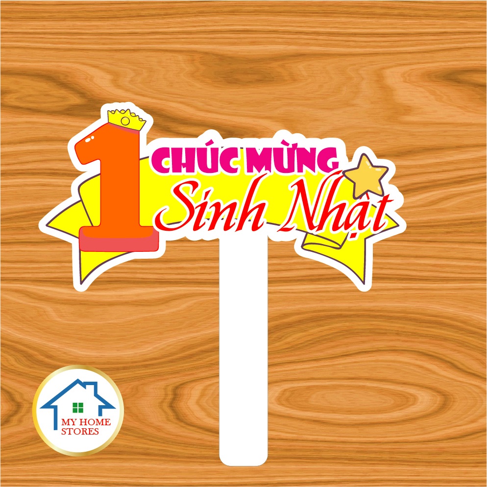 Hashtag sinh nhật , thôi nôi , Hastag sự kiện , Bảng tên chụp ảnh , Myhomestore