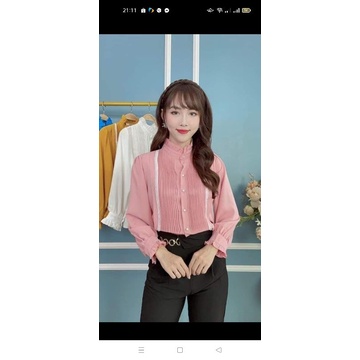 Áo sơ mi kiểu siêu cưng
