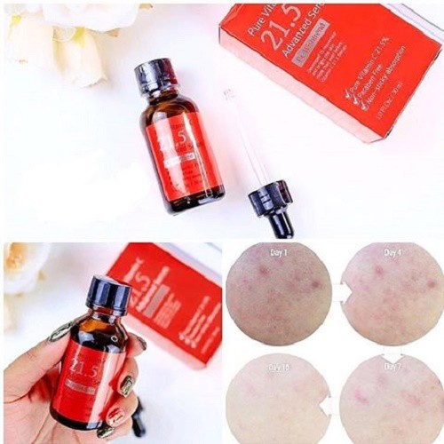 Tinh Chất Dưỡng Trắng, Làm Mờ Thâm By Wishtrend Pure Vitamin C 21.5 Advanced Serum