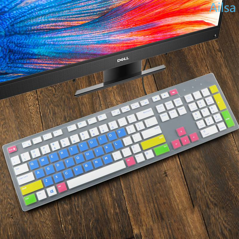 Miếng Dán Bàn Phím Máy Tính Thời Trang Bảo Vệ Cho Dell Kb216 Kb212 636 A10 3477 3275