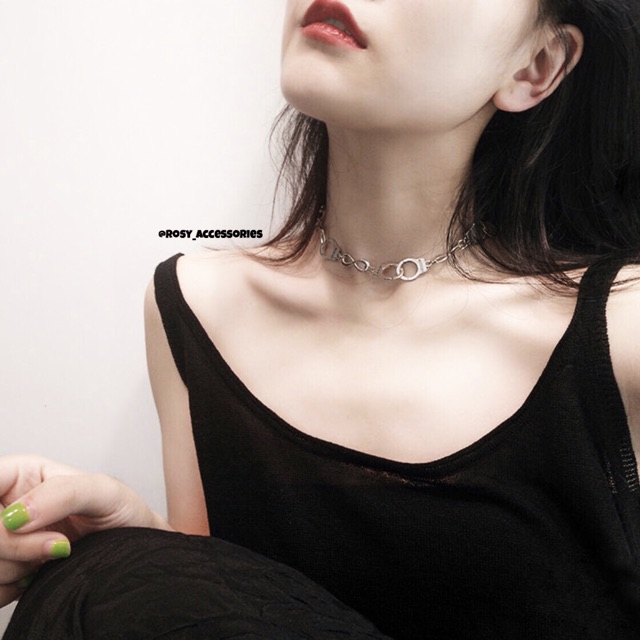 ROSY - CHOKER CÒNG TAY PHỐI MẶT VÔ CỰC