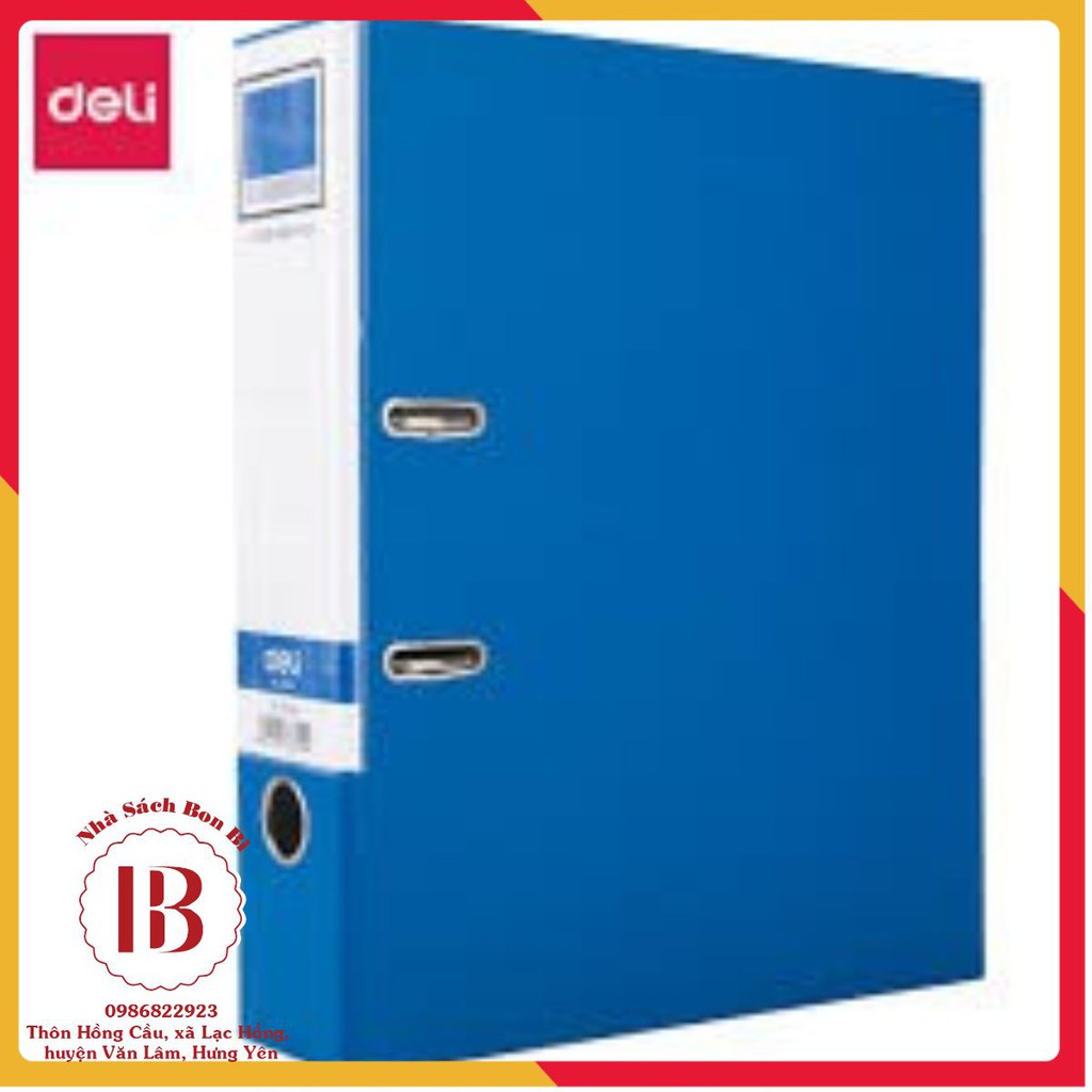 FILE CÒNG DELI 7CM/5CM, CẶP ĐỤC LỖ, KẸP TÀI LIỆU