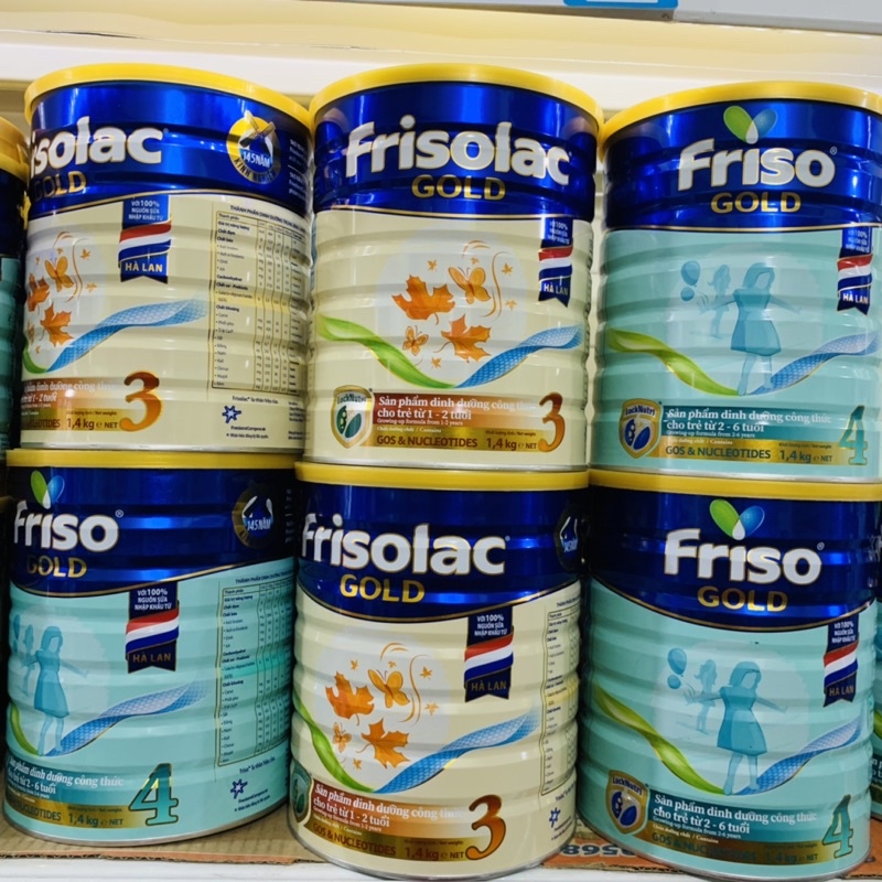 Sữa bột Friso Gold số 3-4 1,5KG xuất xứ Hà Lan