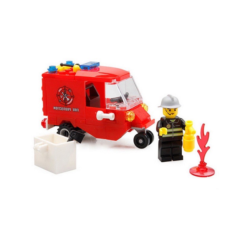 Lego con trai lắp ráp Bộ cứu hỏa  774miếng ghép - đồ chơi xếp hình