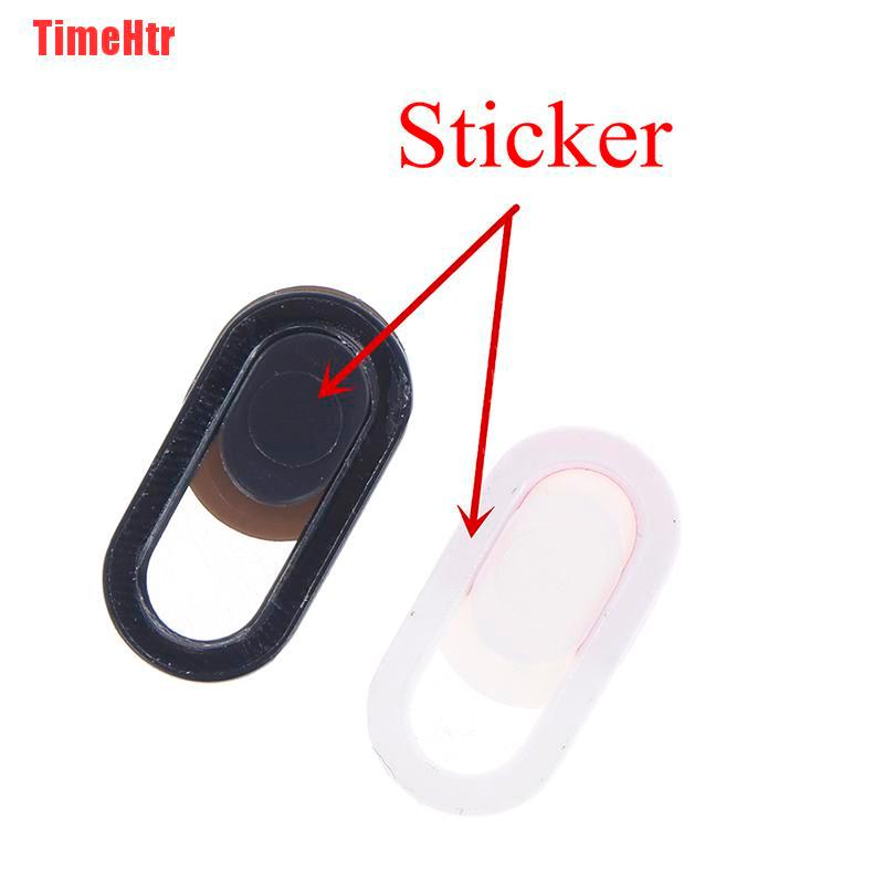 TimeHtr 5PCS WebCam Plastic Shutter Privacy Slider Camera Cover Sticker for Laptop Phone