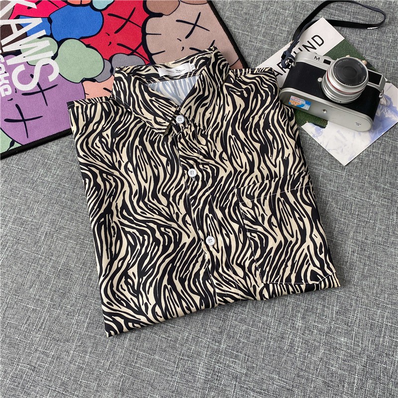 Men's Short Sleeve Printed Shirts Fashion 2021