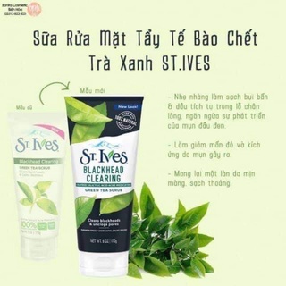 Sữa rửa mặt StIves trà xanh
