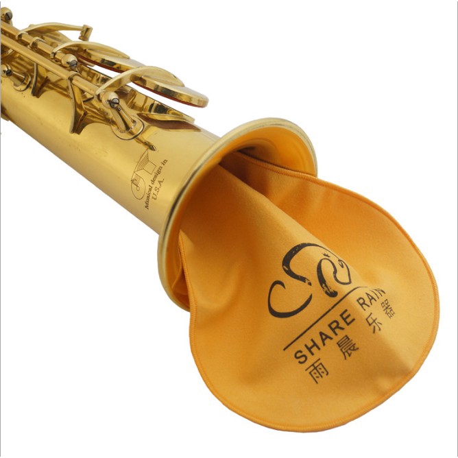 Vải Da Lộn Làm Sạch Kèn Saxophone Chuyên Dụng