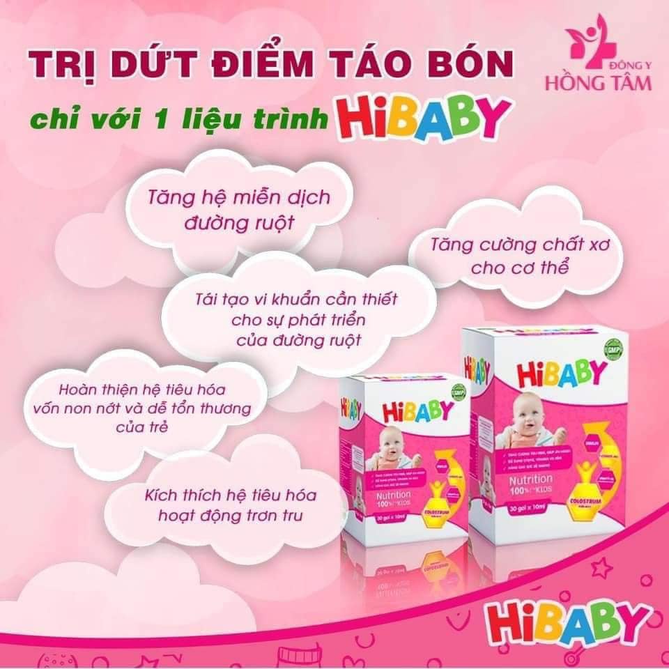 [Chính hãng] Siro Hibaby giúp trẻ ăn ngon cải thiện hệ tiêu hóa Hồng Tâm - Đông Y Hồng Tâm