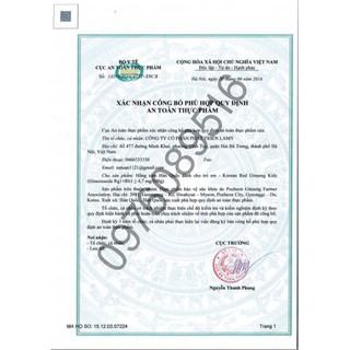 Tinh dầu thông đỏ hàn quốc