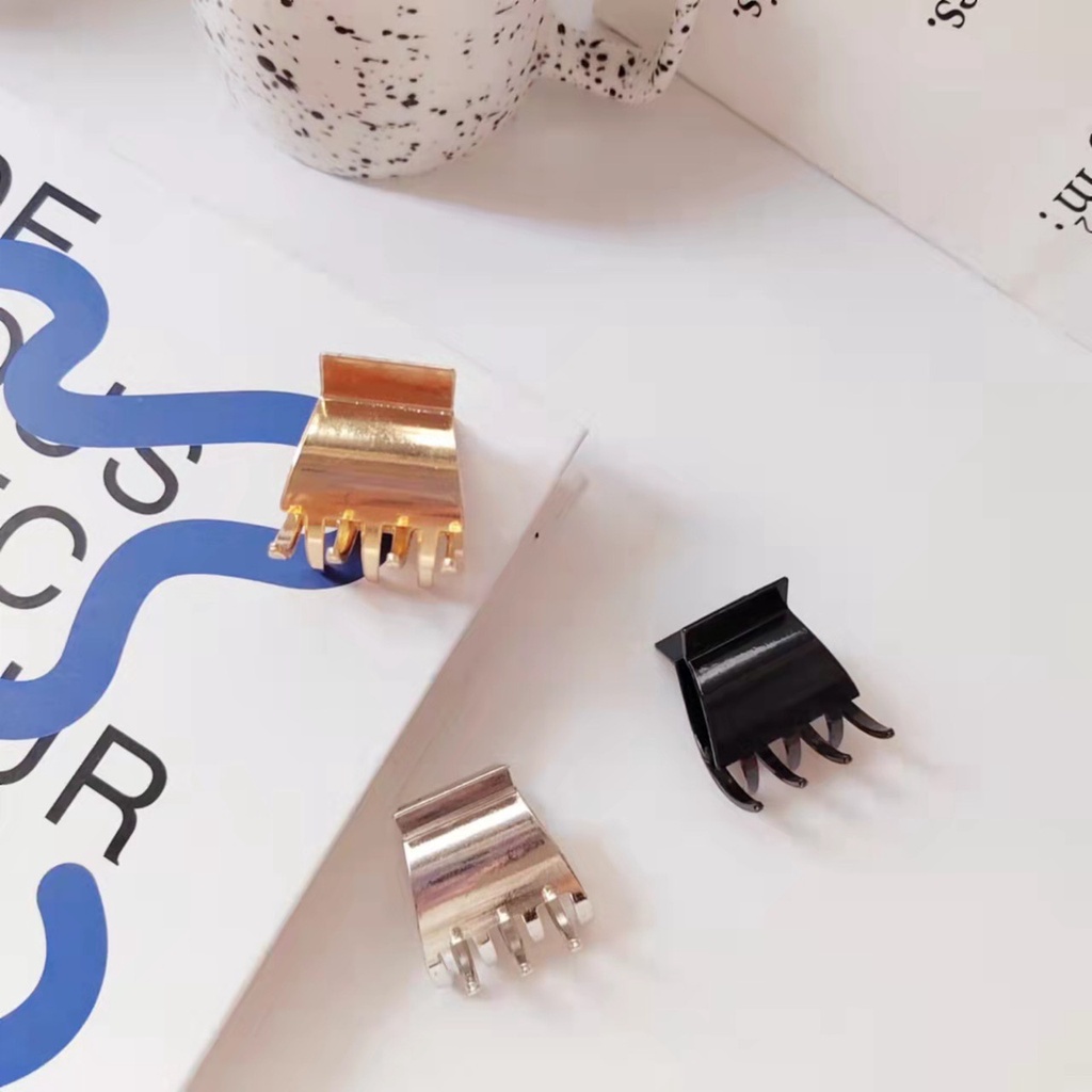 KẸP CÀNG CUA KIM LOẠI MINI PHONG CÁCH HÀN QUỐC TRẺ TRUNG NĂNG ĐỘNG CHO NỮ