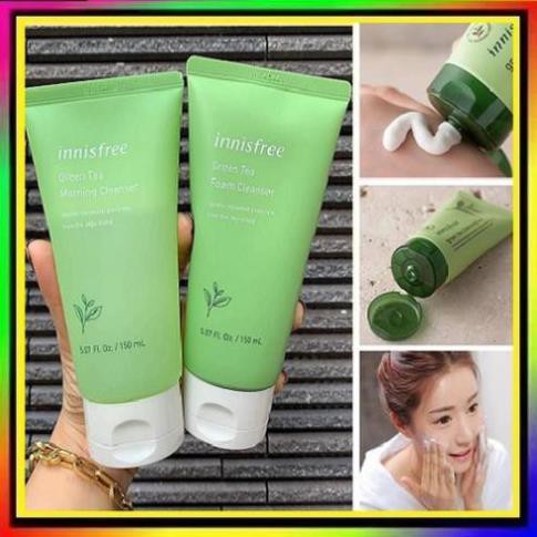 Sữa Rửa Mặt Trà Xanh Sạch Mụn Dưỡng Ẩm, Sạch Mụn