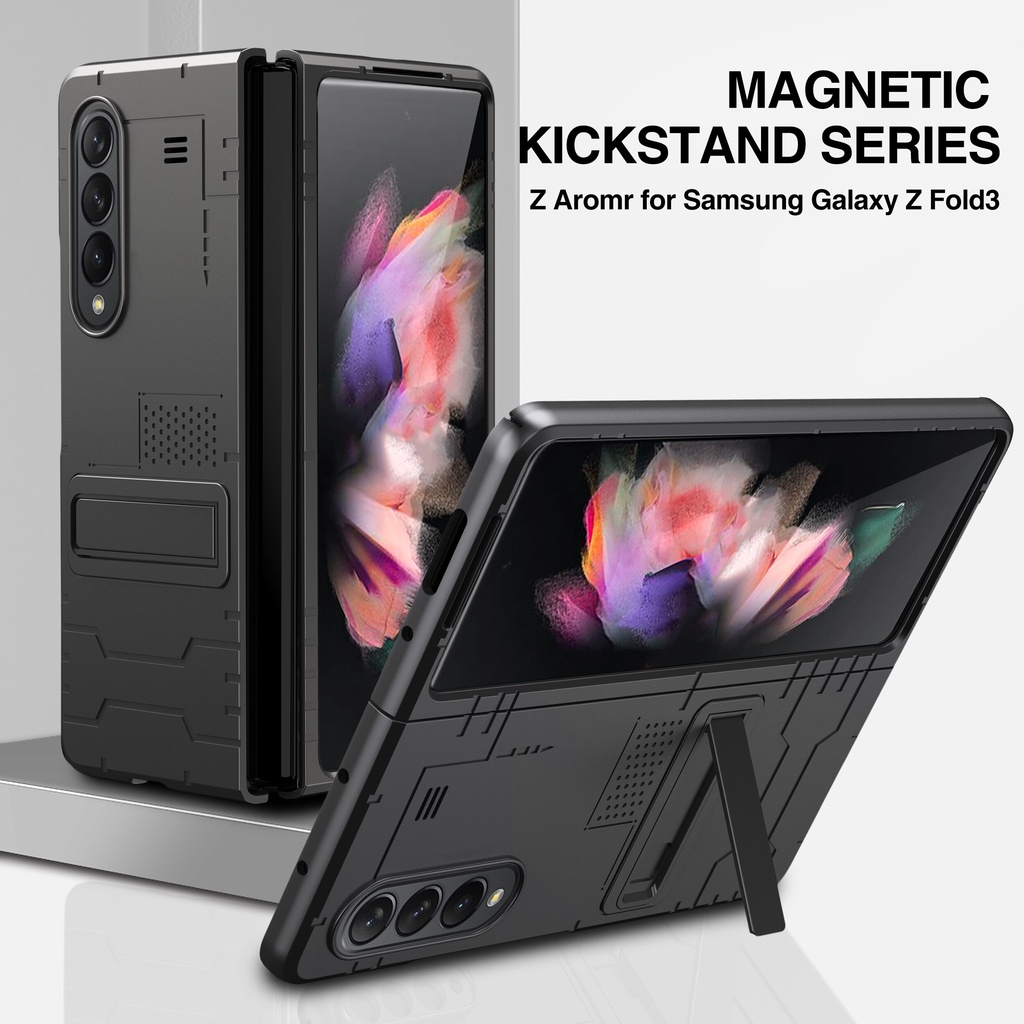 Ốp lưng chống sốc có giá đỡ cho Samsung Galaxy Z Fold 3 Fold 2