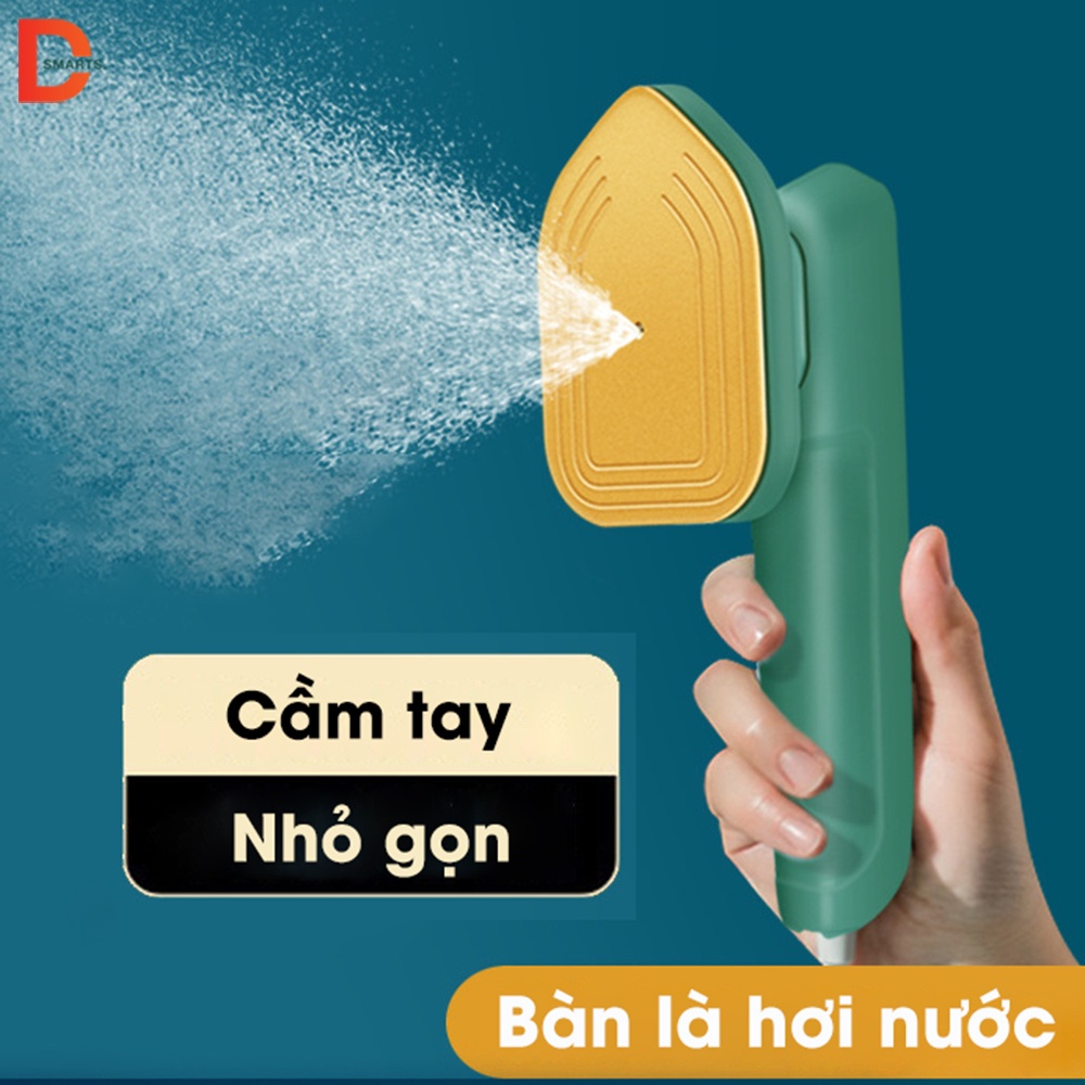 Bàn là hơi nước cầm tay, bàn ủi 2 chức năng ủi khô và ủi hơi nước