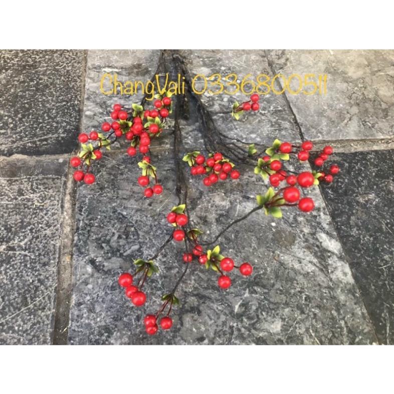 Cành tuyết quả loại cao cấp,điểm bình hoa,decor,trang trí