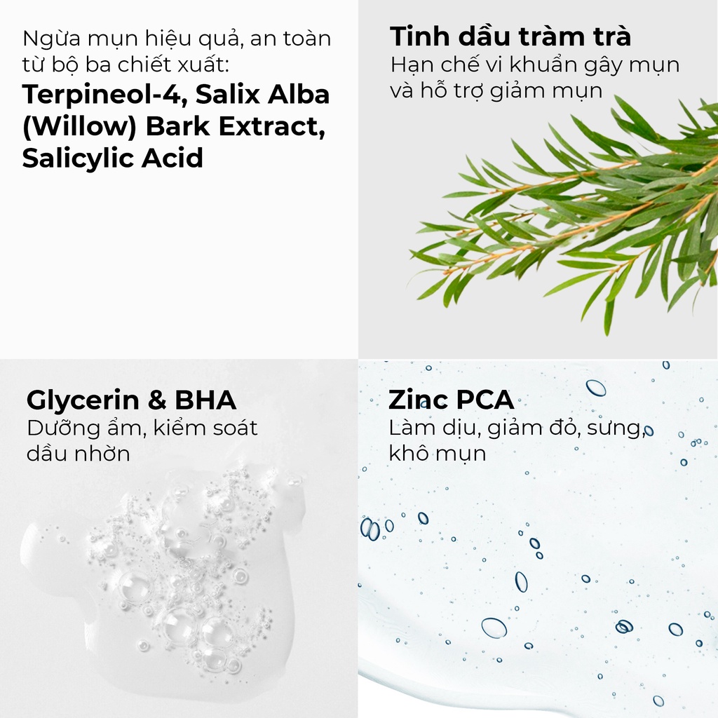 Serum giảm mụn & làm dịu da cho nam Men Stay Simplicity Calm Skin Relief Facial Serum 30ml