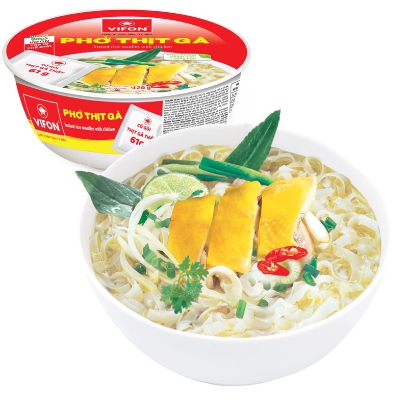 Phở Gà Vifon | Phở Bò Vifon Tô 120G