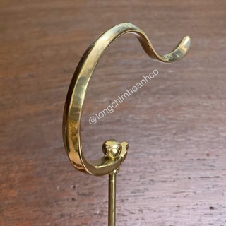 Bộ Móc Nẹp Trơn Đồng Bạch Khuyên & Đất