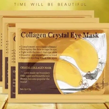 COMBO 100 mặt nạ mắt collagen gold crystal