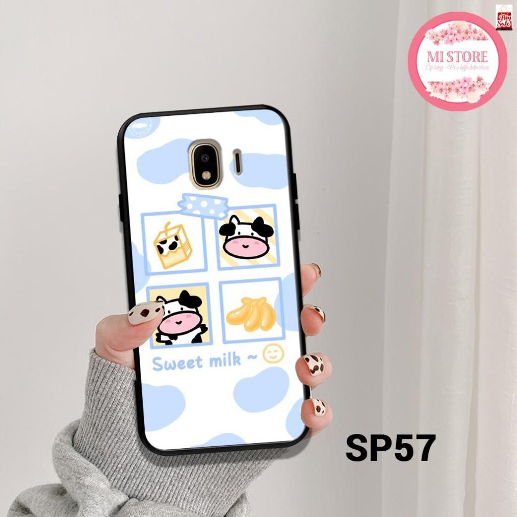 Ốp lưng Samsung Galaxy J2 CORE - J2 PRO - J4 2018 in hình bò sữa hot trend 2021 rẻ