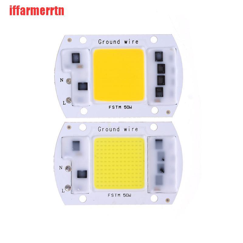 {iffarmerrtn}LED COB Lamp Chip 5W 20W 30W 50W 220V 110V Input Smart IC Driver Fit For DIY LED Floodlight Spotlight YRS