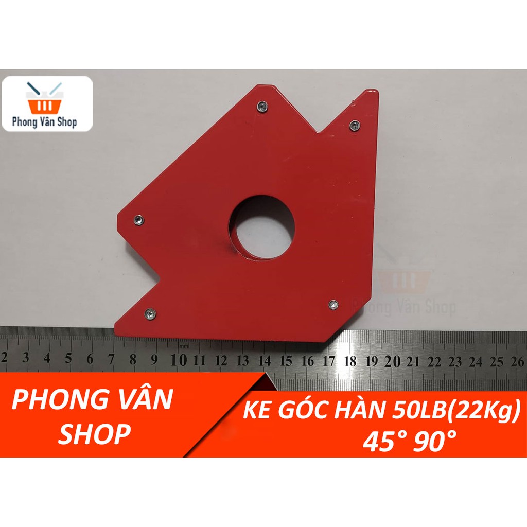 Ke góc nam châm lực hút 50LB 22kg