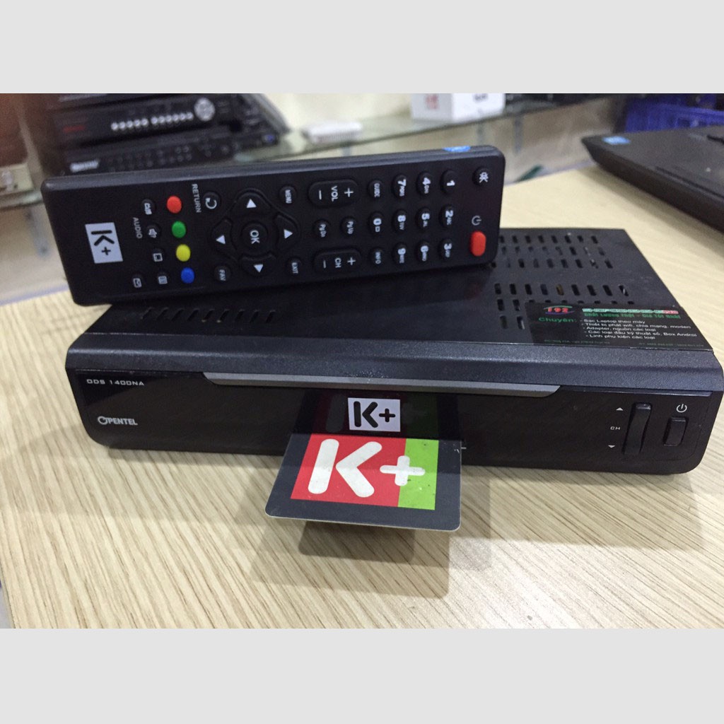 Điều khiển K+ SD có chân vuông cho đầu kỹ thuật số TvBox. (Mẫu số 2)