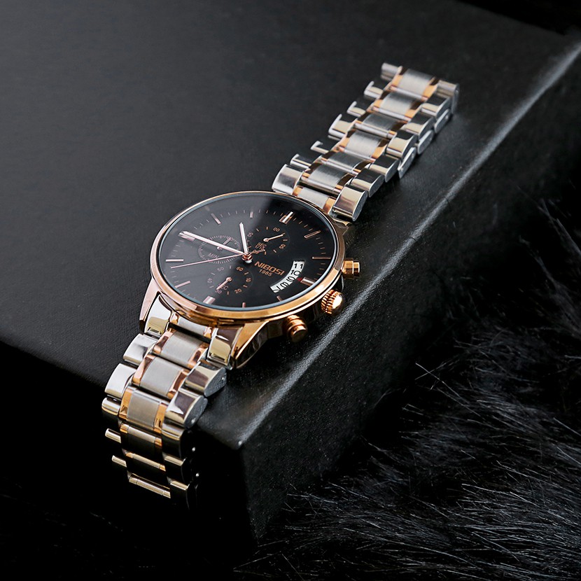 [Tặng vòng tay]Đồng hồ nam NIBOSI thời chính hãng NI2309B thời trang cao cấp | BigBuy360 - bigbuy360.vn