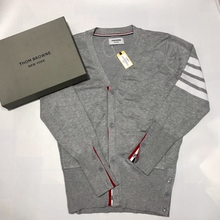 Áo khoác len cardigan xám nhạt