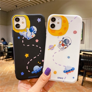 Ốp Điện Thoại TPU Hình Phi Hành Gia Nhỏ Cho OPPO Realme X X2 OPPO A1 A5S AX7 A7X A5 A9 A57 A59 A72 A73 A77 A83 F1S F1A F5 F9 F11 F15 K3 K5