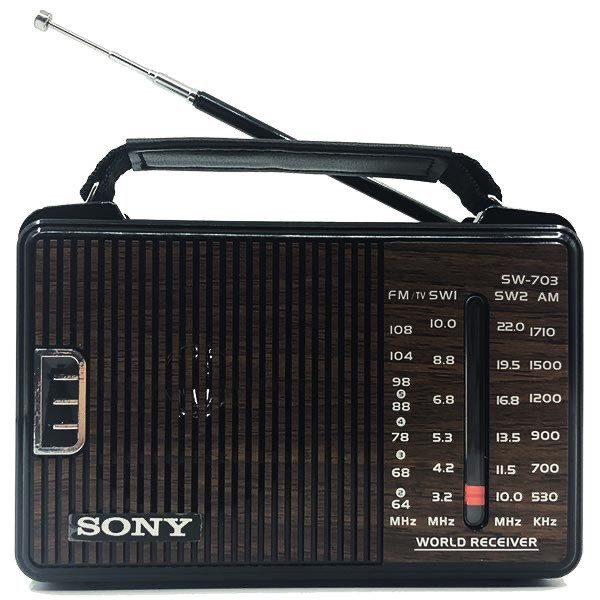 Đài Radio Sony SW-703 ⚡FREE SHIP⚡ Có Ăng Teng Dò Được Loại Tần Số . Bảo Hành Lên Đến 12 Tháng