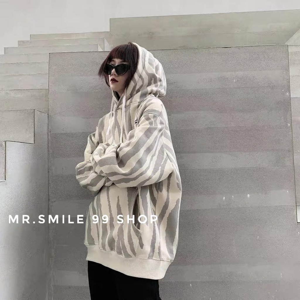 Áo Hoodie Nam Nữ hoodie Unisex  oversize form rộng nam nữ unisex phong cách ulzzang hàn quốc Mr Smile 99 Shop