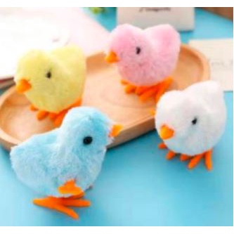 Gà con lon ton chạy cót vui nhộn, Gà con vặn cót vui nhộn